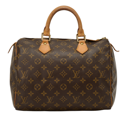 Speedy 30, &pound;850, Handbags, Brown, Canvas, Front view